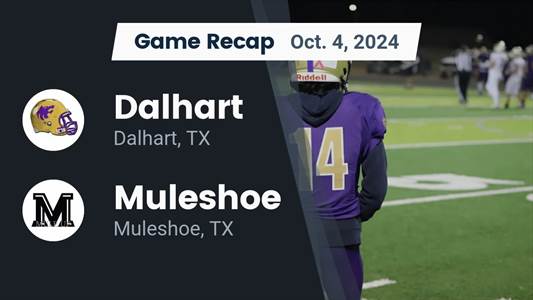 Football Recap: Dalhart Skates Past Denver City with Ease