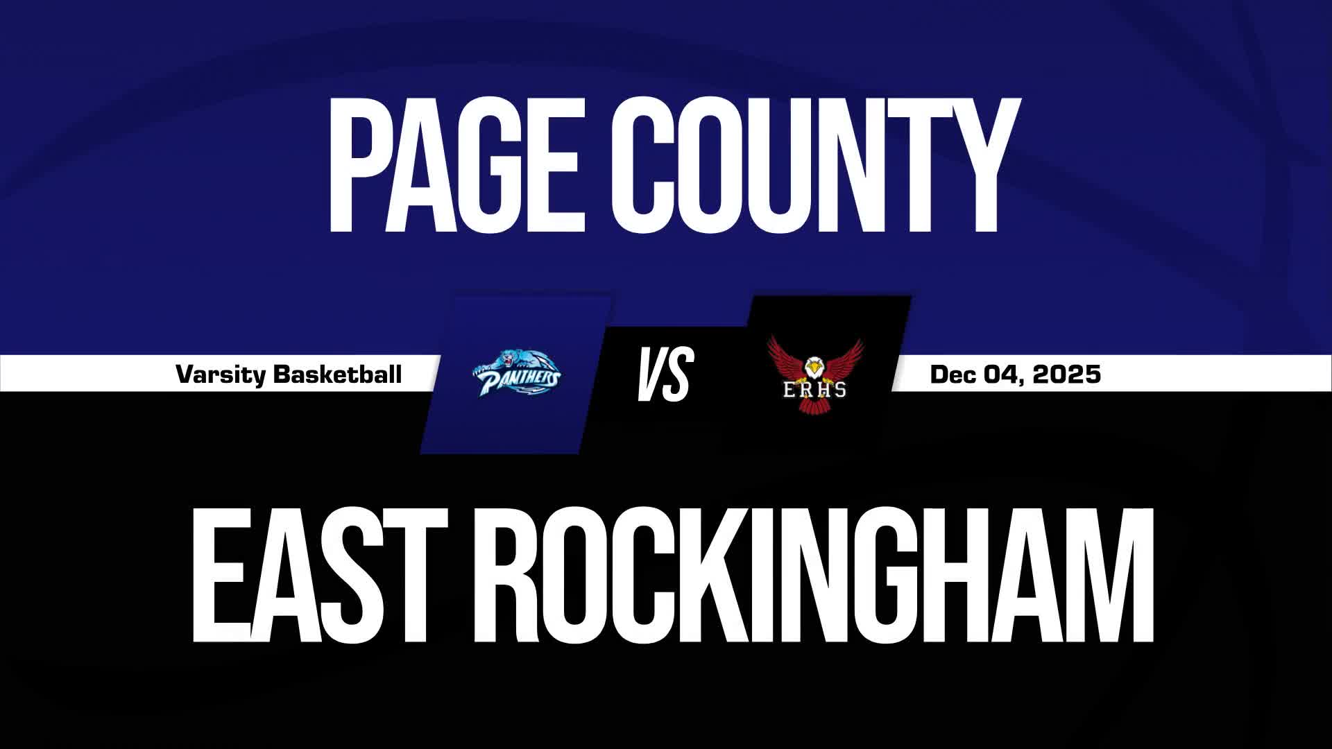 Basketball Game Preview: Page County Panthers vs. Harrisonburg B