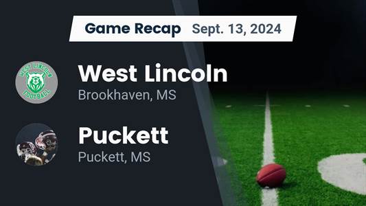Football Recap: Puckett Drops Season-High Score on Bogue Chitto