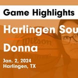 Basketball Game Recap: Donna Redskins vs. Harlingen South Hawks
