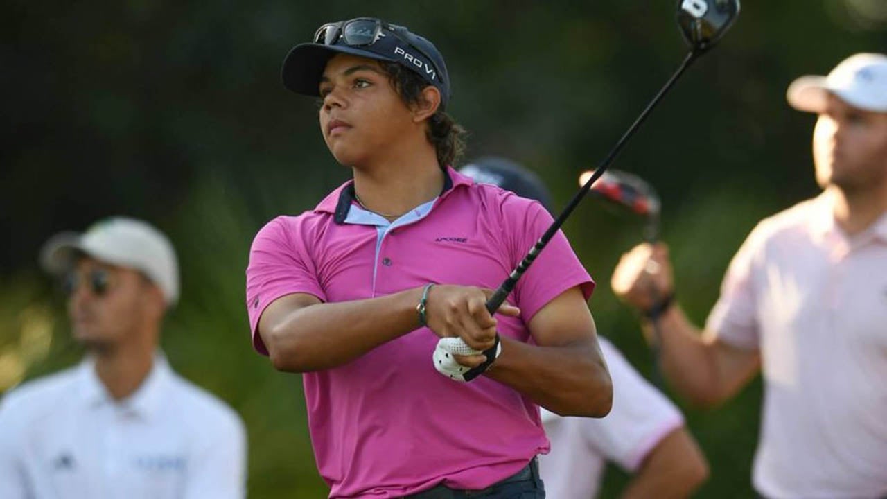 Charlie Woods eyes Junior Amateur title