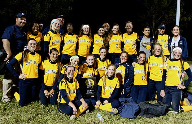 St. Thomas Aquinas softball is the Week 22 winner of the Florida Team of the Week, presented by the Florida National Guard.