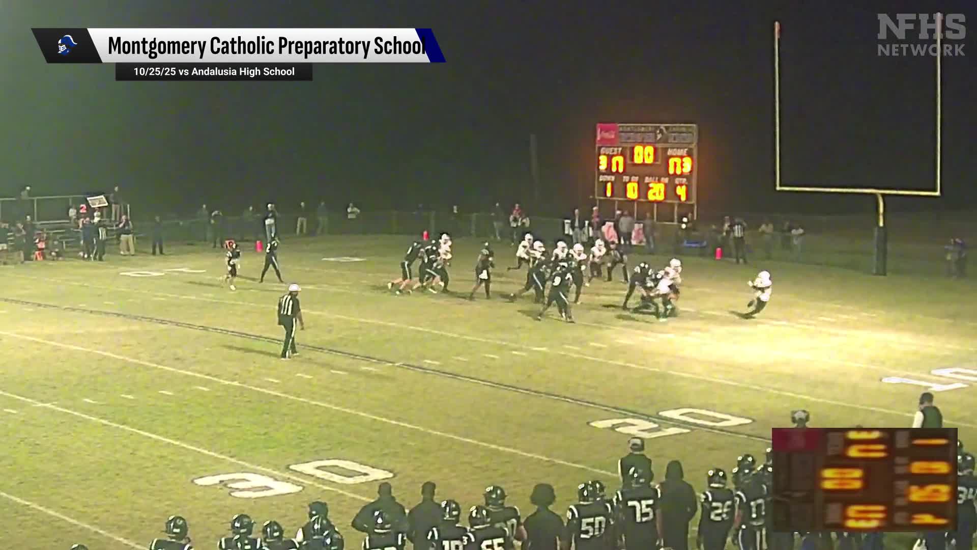 Ellis McGaskin Game Report: vs Montgomery Catholic