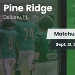 Football Game Recap: DeLand vs. Pine Ridge