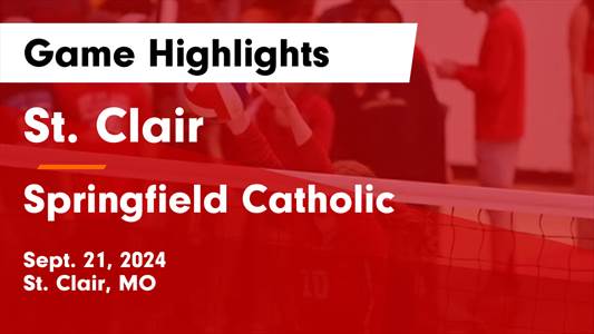 Volleyball Recap: Springfield Catholic Wins Going Away Against S
