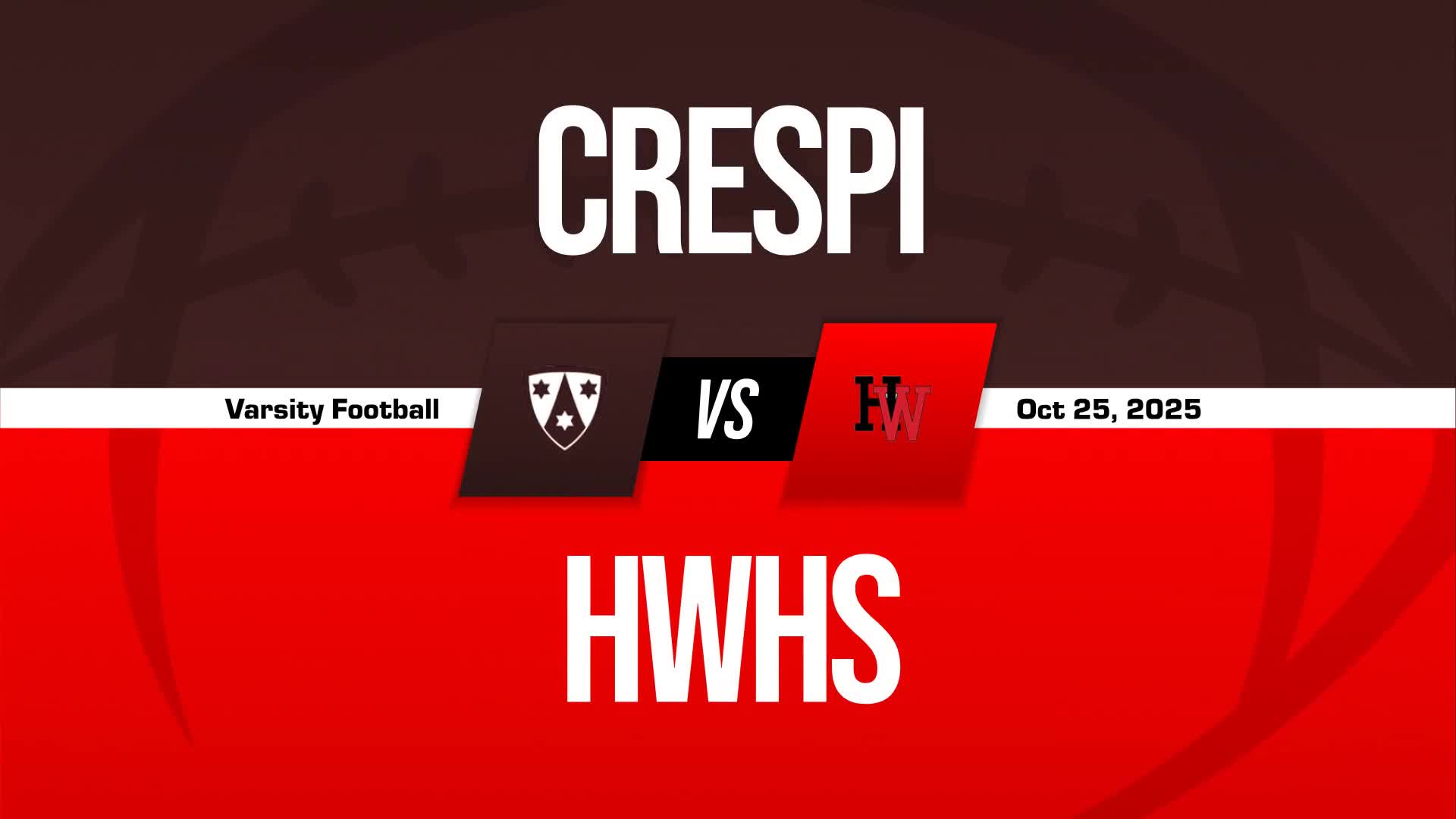 Football Recap: Crespi Extends Winning Streak to Nine + How To Watch