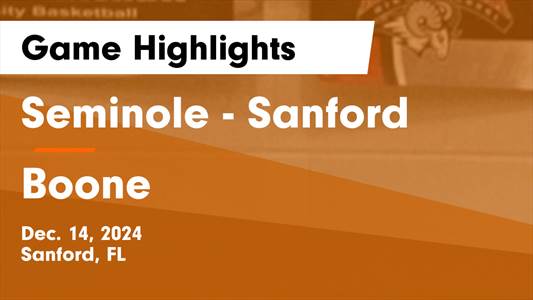 Basketball Recap: Boone Drops Season-High Score on Mount Dora Ch