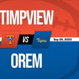 Football Recap: Orem Finds Playoff Glory Versus West