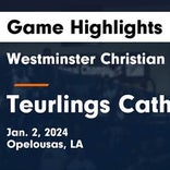 Basketball Game Recap: Teurlings Catholic Rebels vs. St. Martinville Tigers