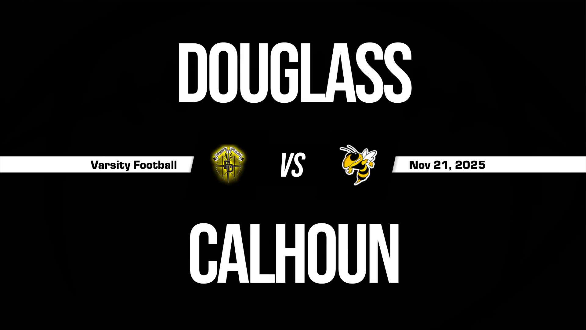 Football Recap: Calhoun Snaps Four-Game Streak of Wins at Home + How To Watch