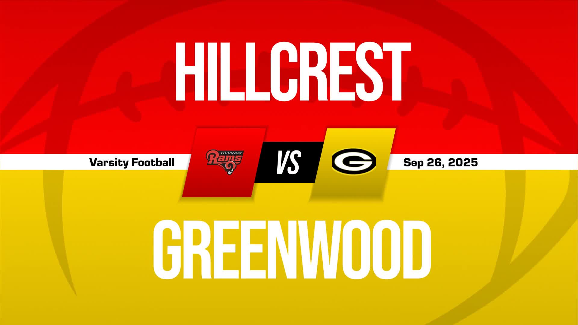 Football Game Preview: Hillcrest Rams vs. T.L. Hanna Yellow Jack