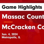 Massac County piles up the points against Goreville