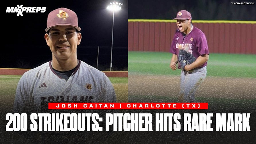 Texas pitcher posts most Ks in 12 years