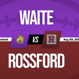 Football Recap: Waite Comes Up Short