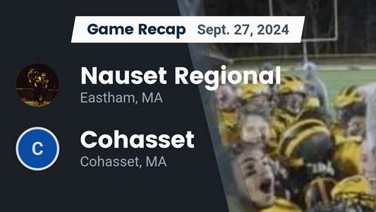 Football Game Preview: Cohasset Skippers vs. North Quincy Raider