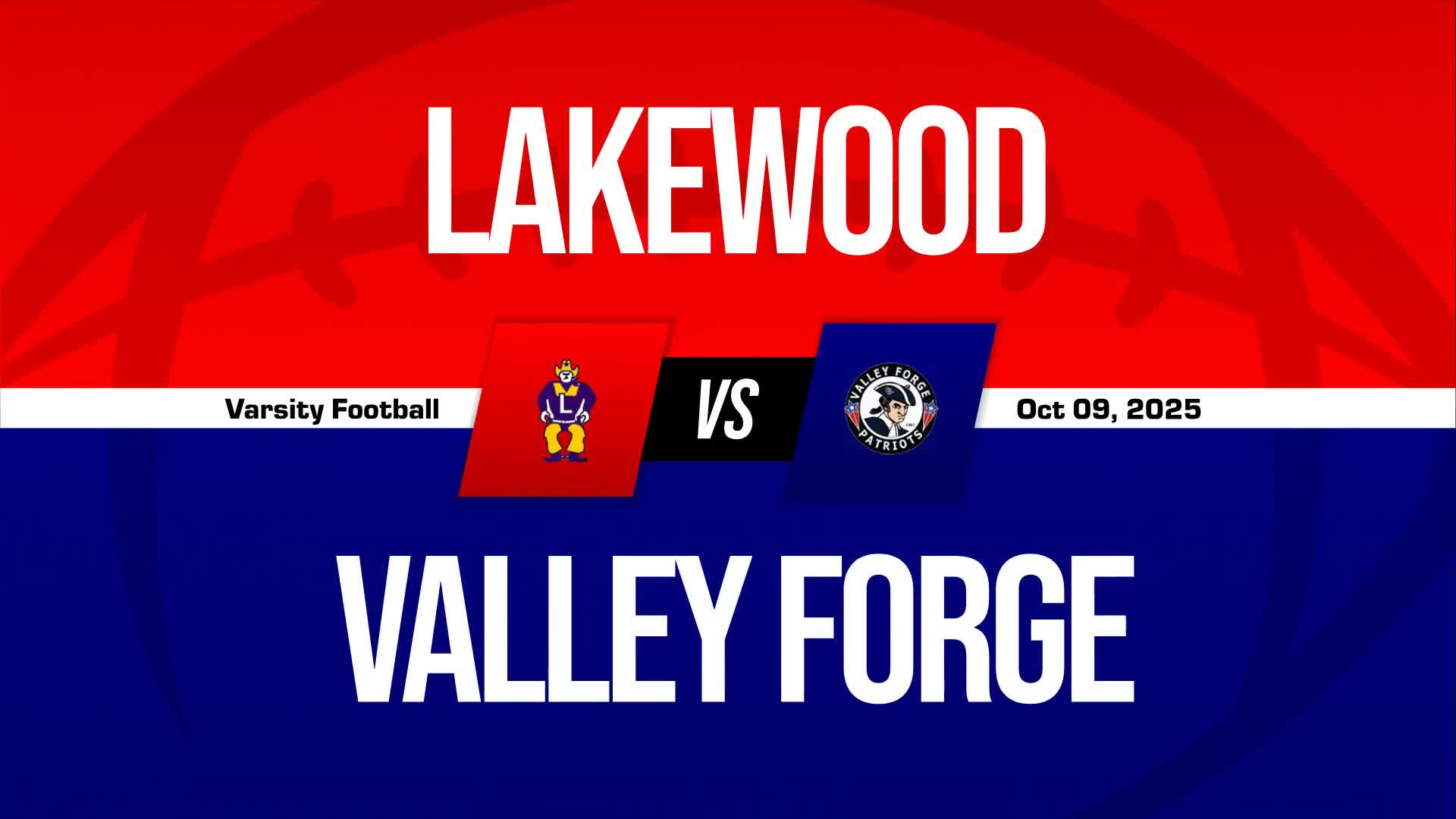 Football Recap: Valley Forge Takes a Tough Playoff Loss