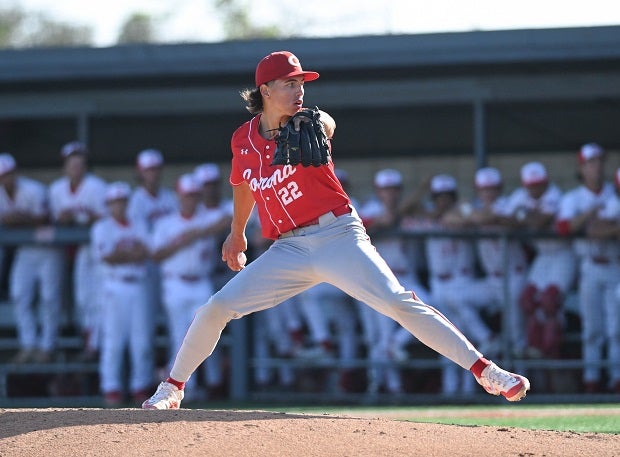 Seth Hernandez earned MaxPreps California Player of the Year after leading Corona to a Southern Section Division 1 championship. He was 9-0 on the mound and added a .352 average. (Photo: March Gewertz)