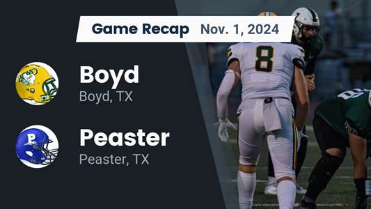 Football Recap: Boyd Comes Up Short