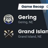 Football Game Recap: Gering Bulldogs vs. Hastings Tigers