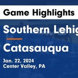 Basketball Game Recap: Southern Lehigh Spartans vs. Saucon Valley Panthers