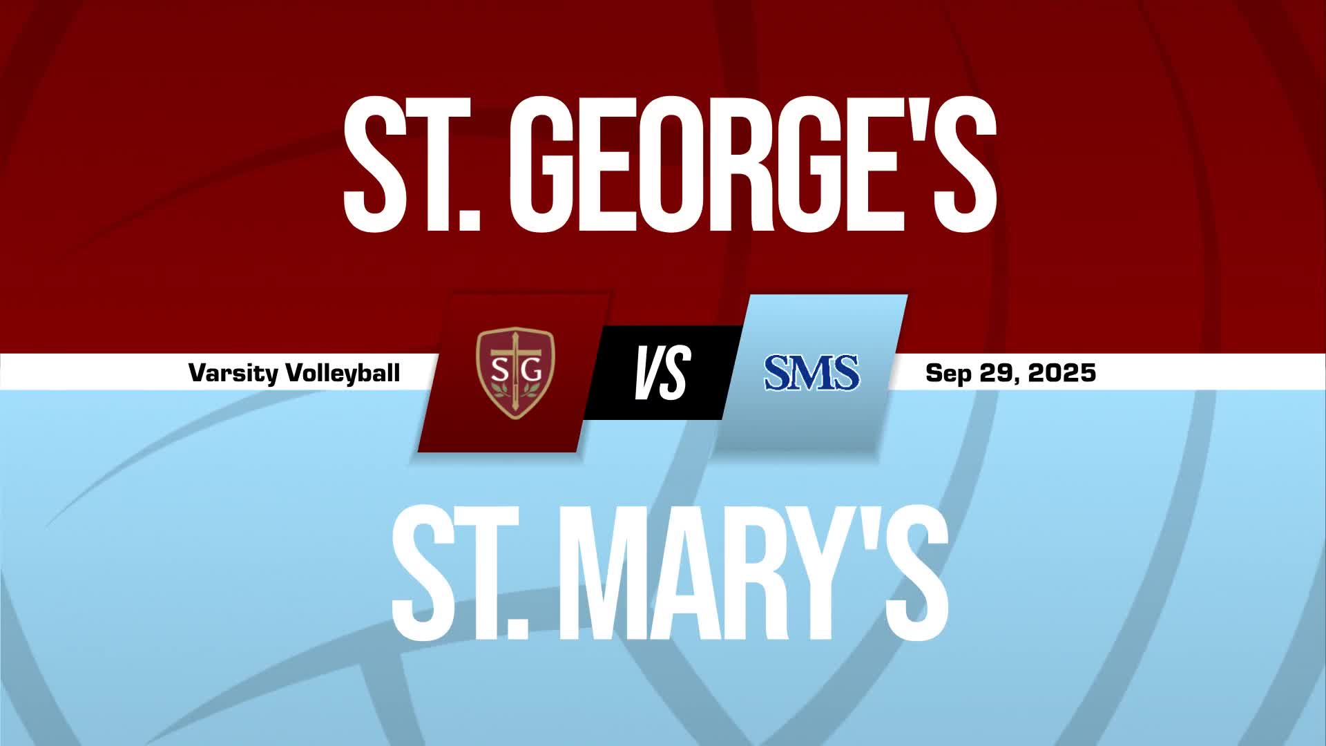Volleyball Recap: St. Mary's Episcopal Takes a Loss