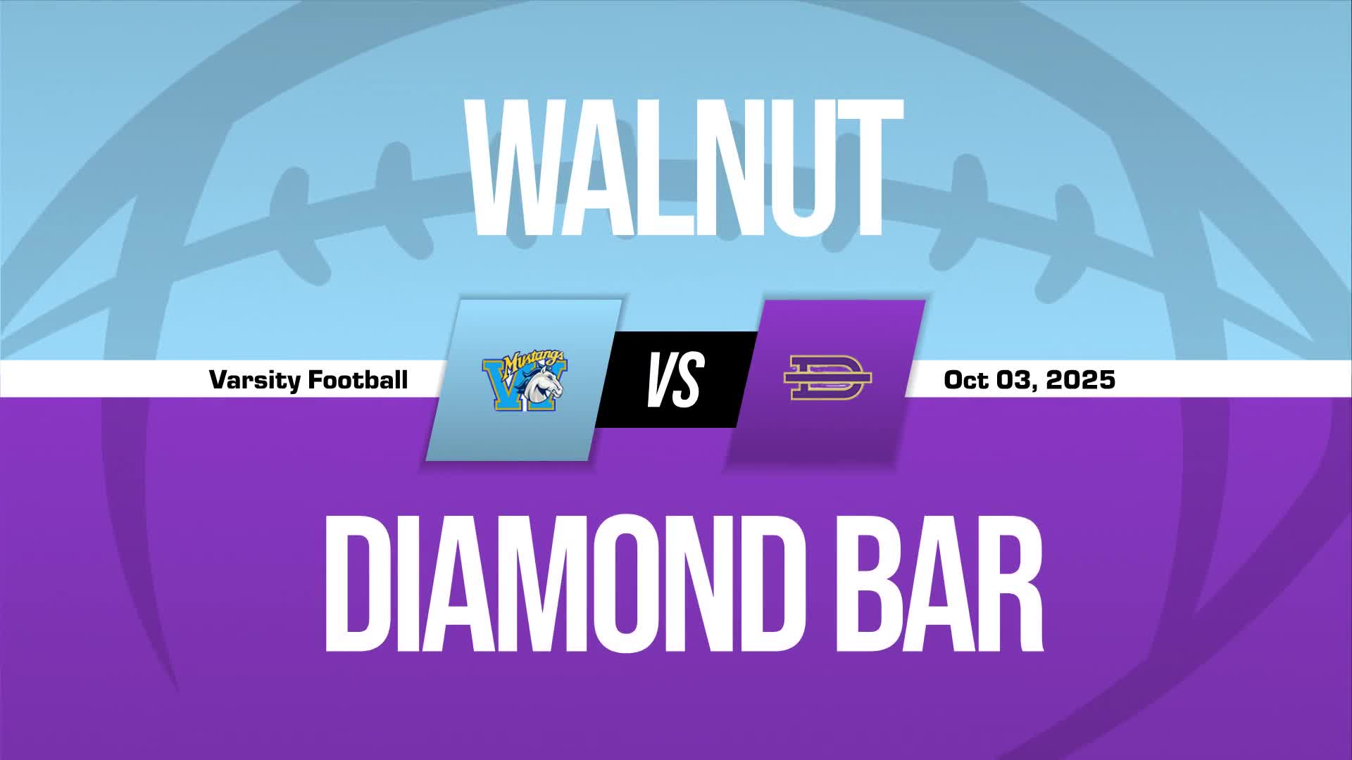 Football Recap: Walnut Takes a Loss