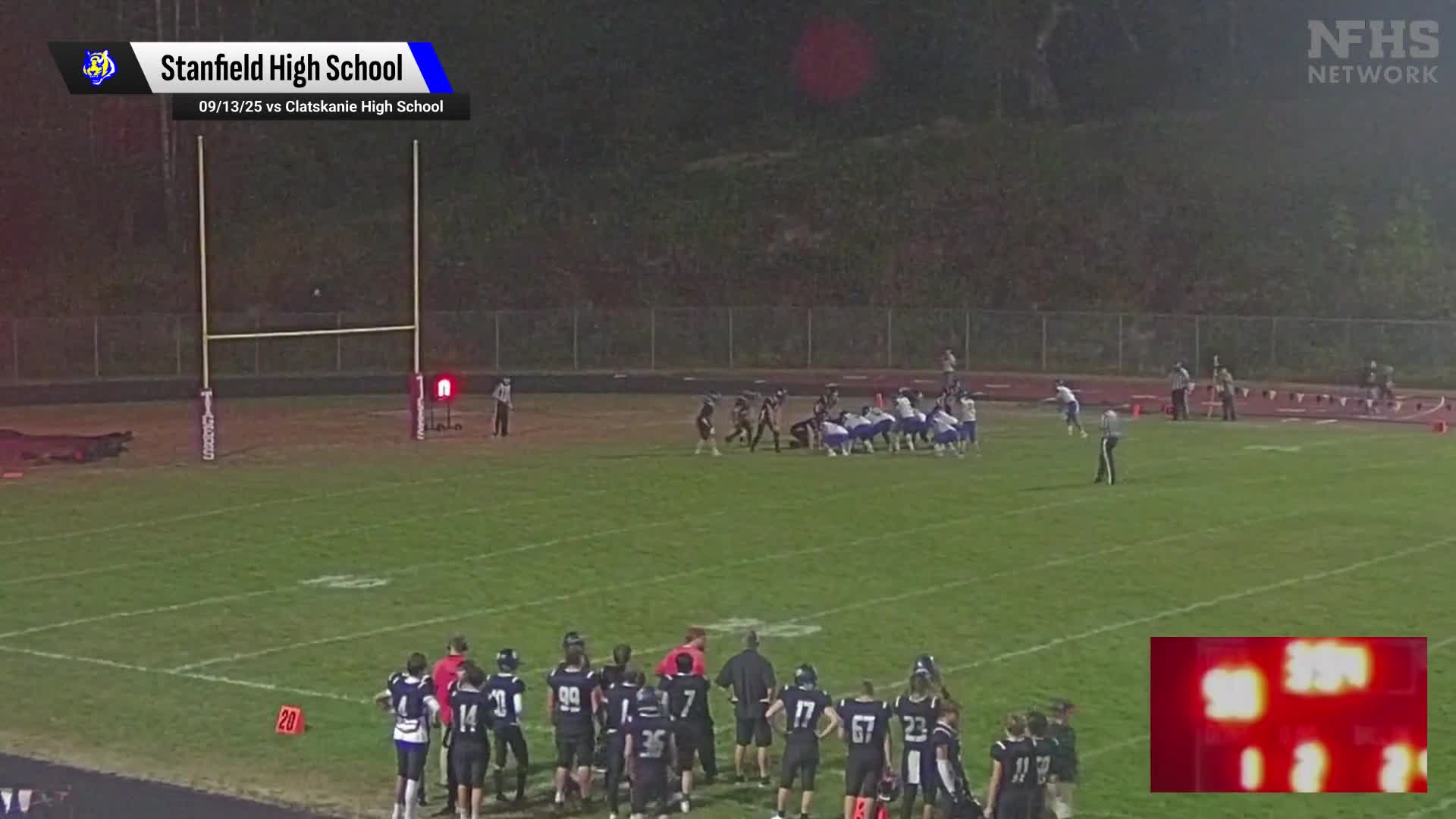 Football Recap: Enterprise Piles Up the Points Against Stanfield