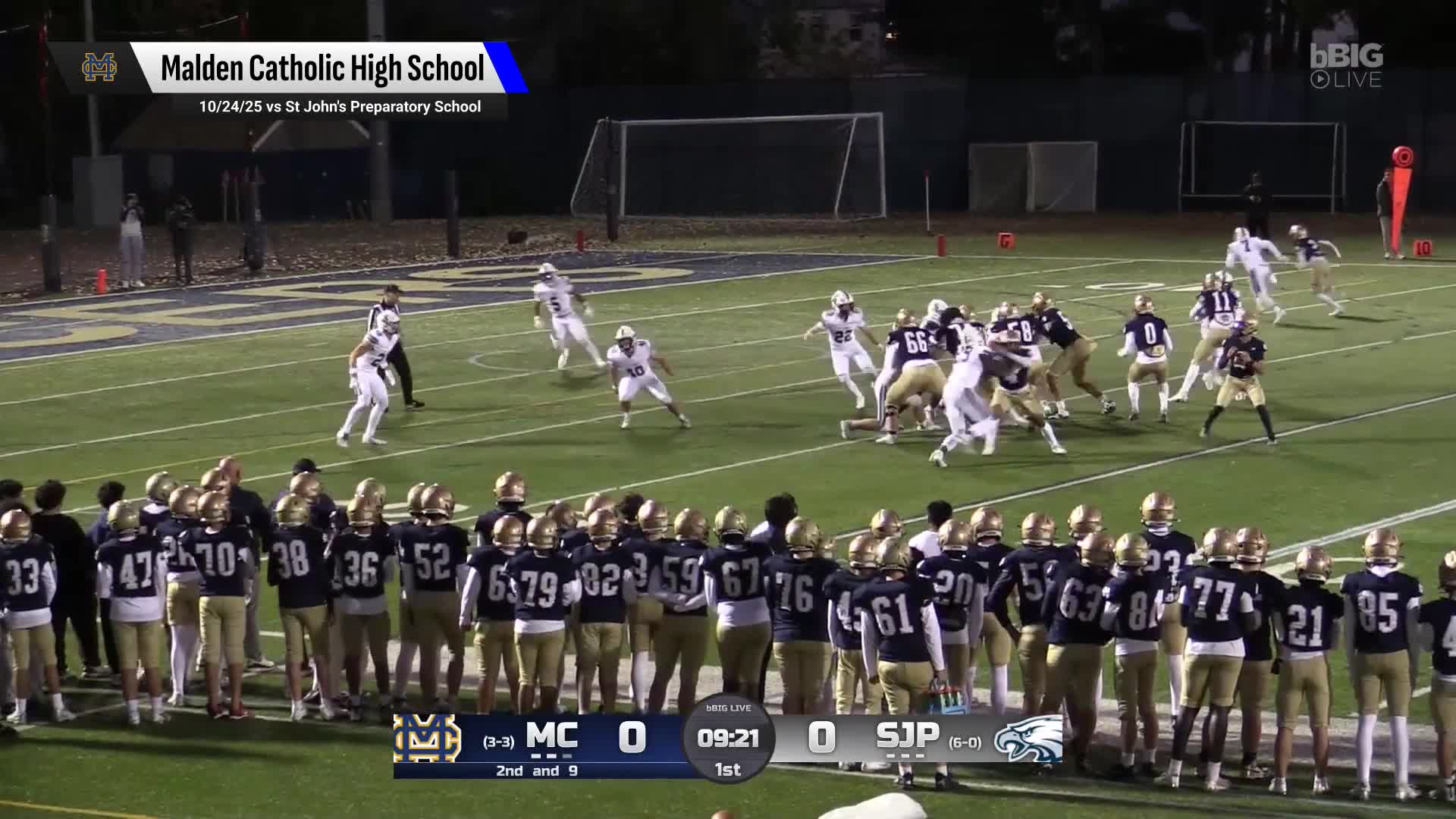 Football Recap: Malden Catholic Comes Up Short