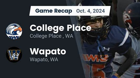 Football Recap: Wapato Takes a Loss