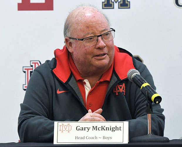 Head coach Gary McKnight