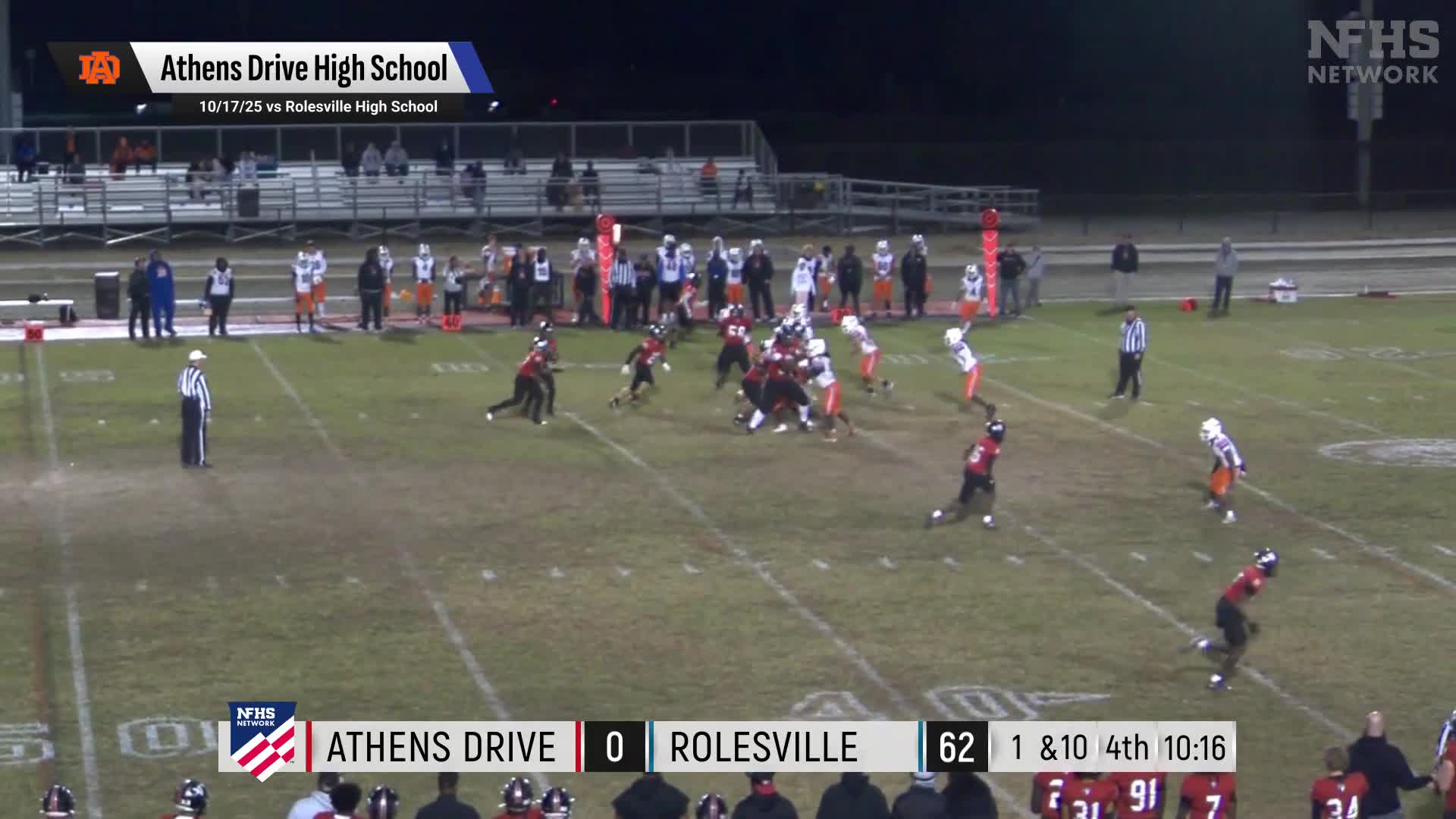 Football Recap: Athens Drive Falls Despite Big Games from  Jamari Bridges and  Treshawn Barlow + How To Watch