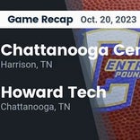 Football Game Recap: Howard Tech Hustlin&#39; Tigers vs. Chattanooga Central Pounders