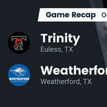 Football Game Recap: Weatherford Kangaroos vs. Trinity Trojans