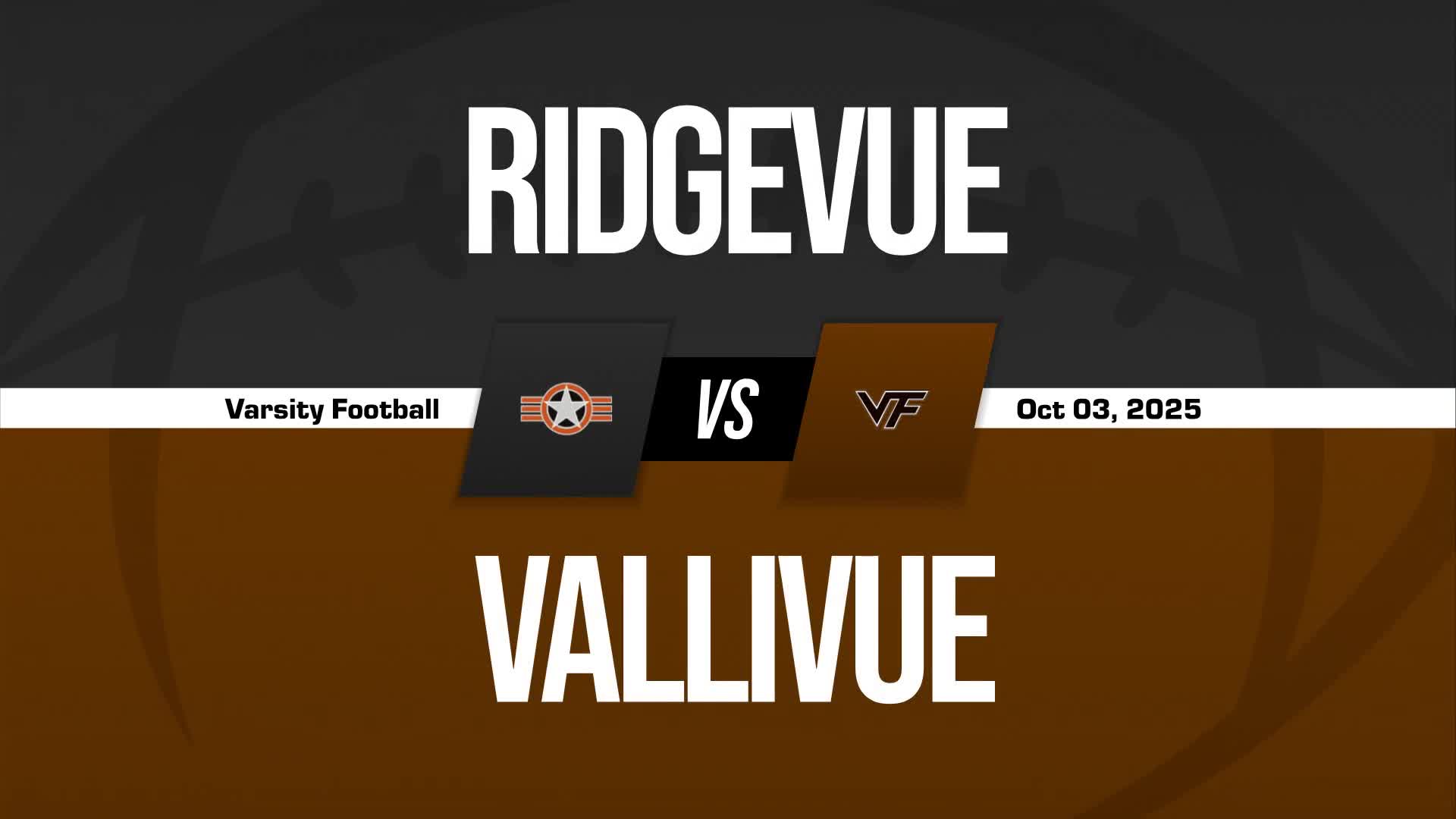 Football Recap: Ridgevue Find Success + How To Watch