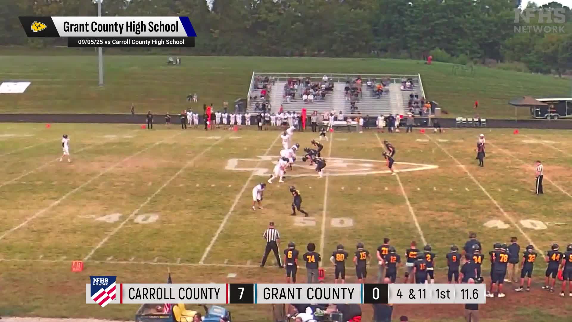 Football Recap: Grant County Comes Up Short