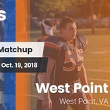 Football Game Recap: West Point vs. Mathews