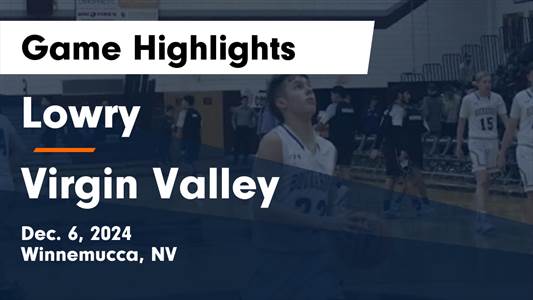 Basketball Game Preview: Virgin Valley Bulldogs vs. Pahrump Vall