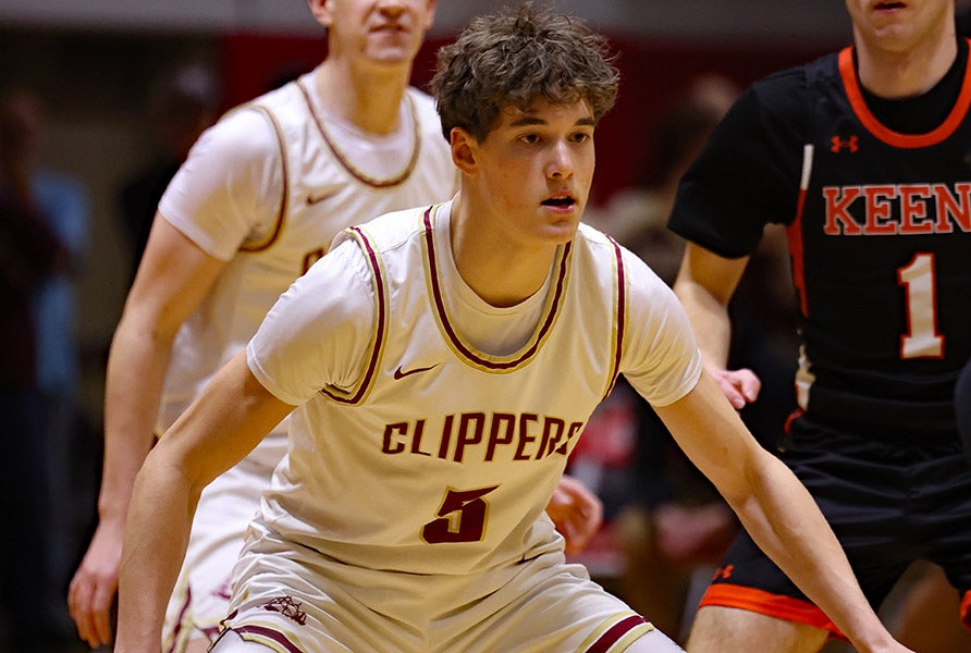 Derek Swartz is the first sophomore to win MaxPreps New Hampshire Player of the Year honors. (PHOTO: Peter McClelland)