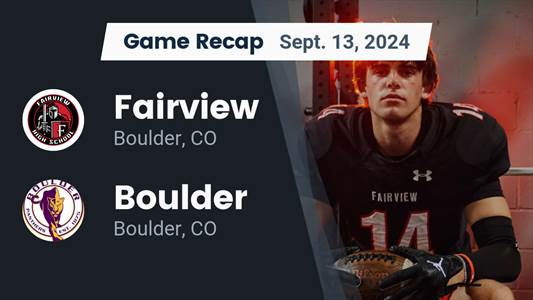 Football Game Recap: Boulder Comes Up Short