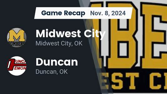 Football Recap: Jahhim Mahmoud Leads Midwest City to Victory over Duncan