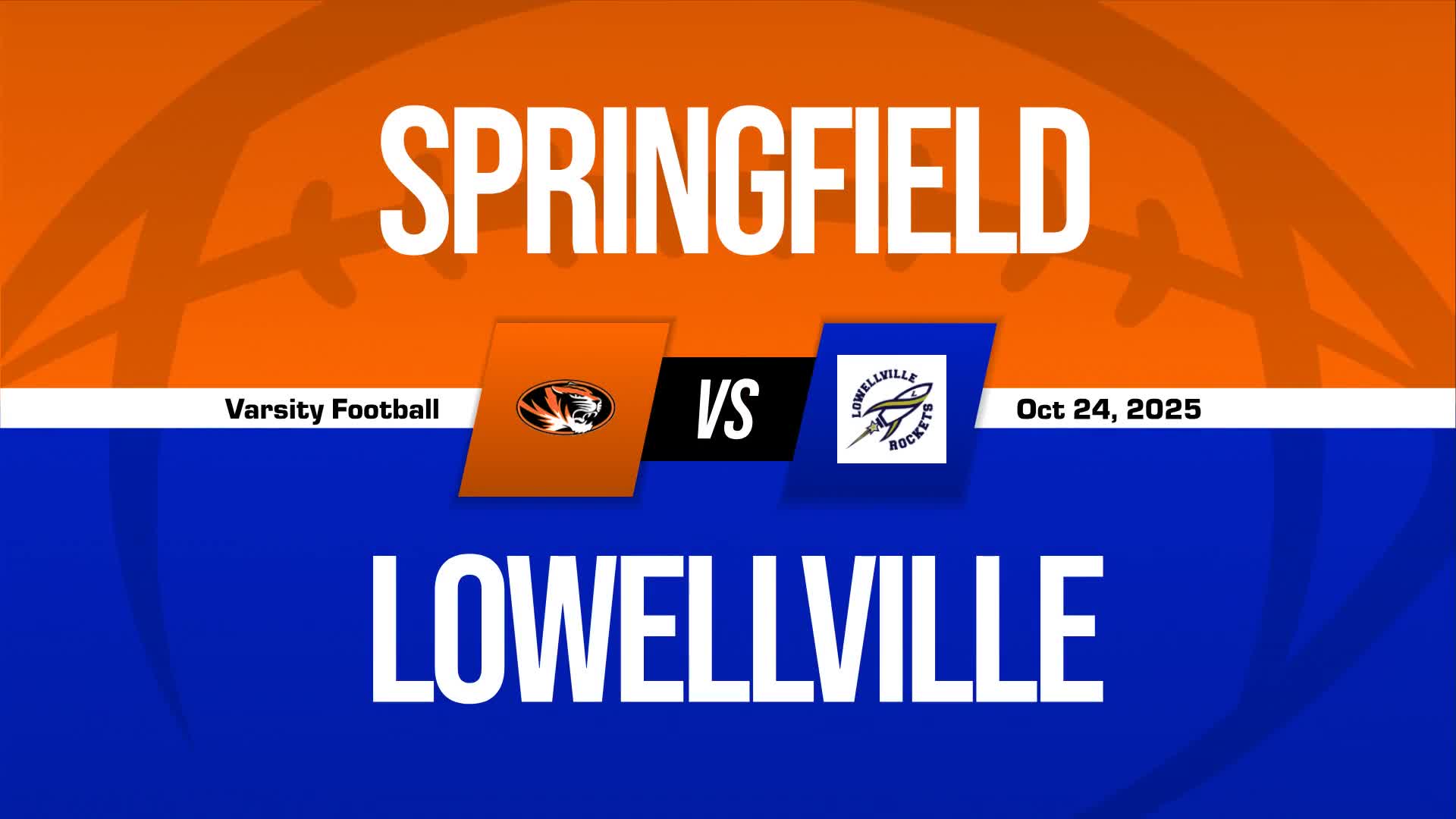 Football Game Preview: Springfield Tigers vs. Wickliffe Blue Devils