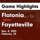Flatonia vs. Fayetteville