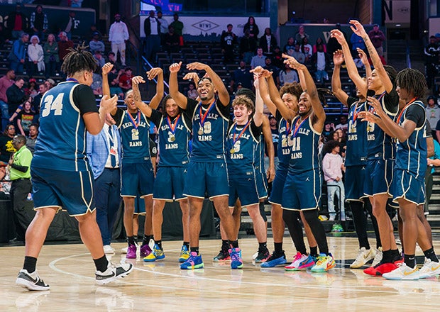 Reidsville celebrates after its 60th consecutive win, which came in North Carolina's Class 2A state championship game against Northwood last March. (PHOTO: Brad Arrowood)