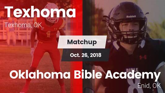 Football Game Recap: Oklahoma Bible vs. Texhoma