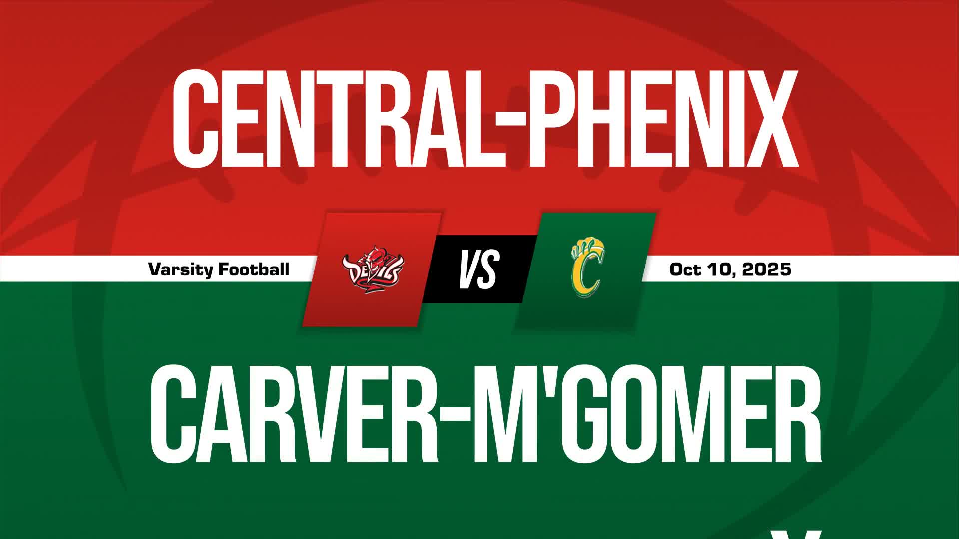 Football Recap: Carver Montgomery Comes Up Short + How To Watch