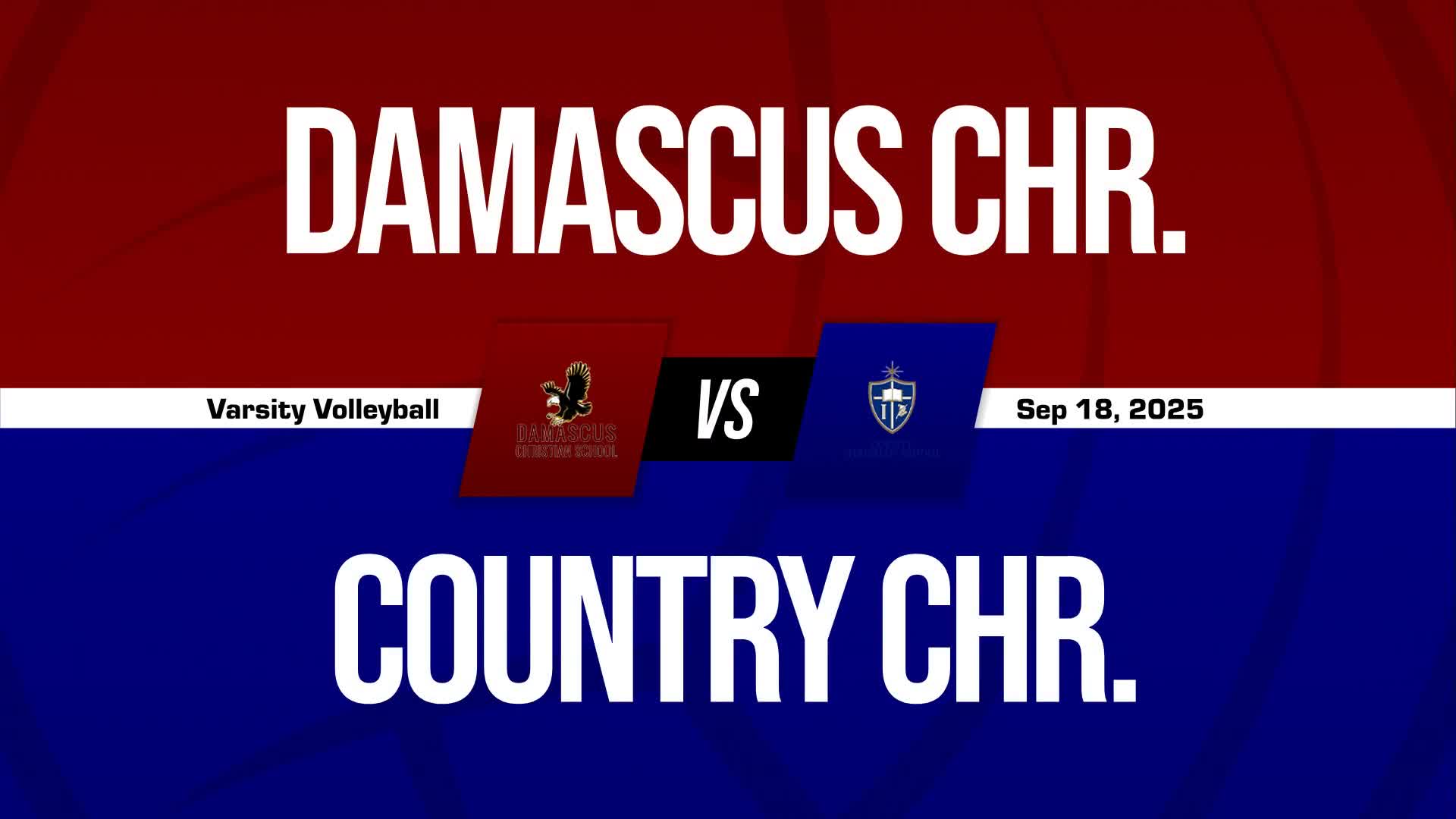 Volleyball Recap: Damascus Christian Victorious