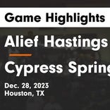 Alief Hastings vs. Cypress Springs