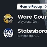 Football Game Recap: Jenkins Warriors vs. Statesboro Blue Devils