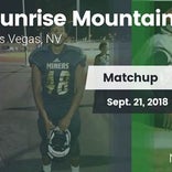 Football Game Recap: Sunrise Mountain vs. Mojave
