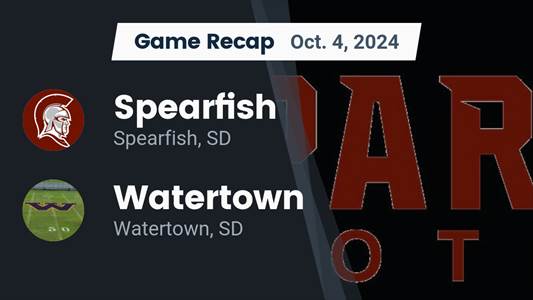 Football Game Preview: Spearfish Spartans vs. Douglas Patriots